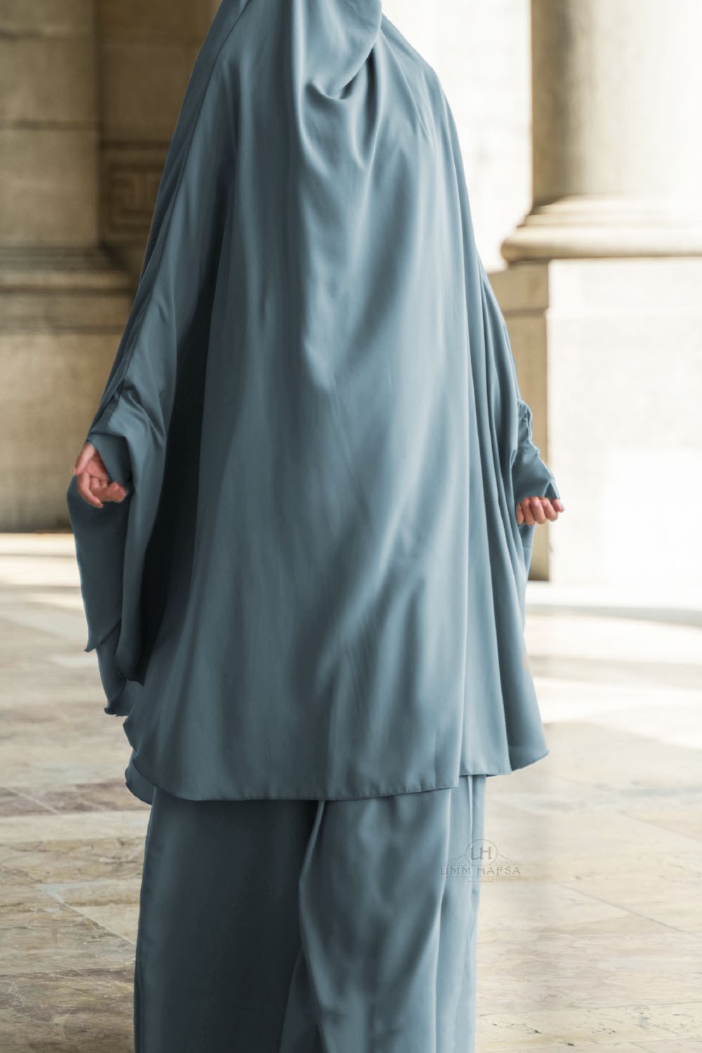 Jilbab Amira 2 voiles Umm Hafsa