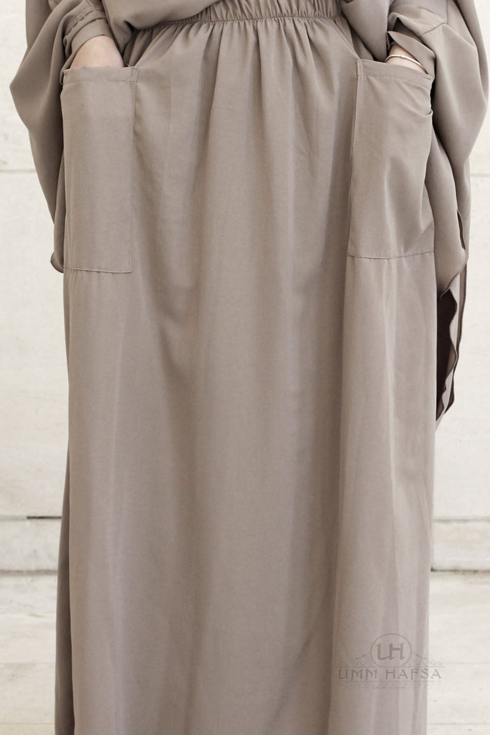 Jilbab Amira 2 voiles Umm Hafsa