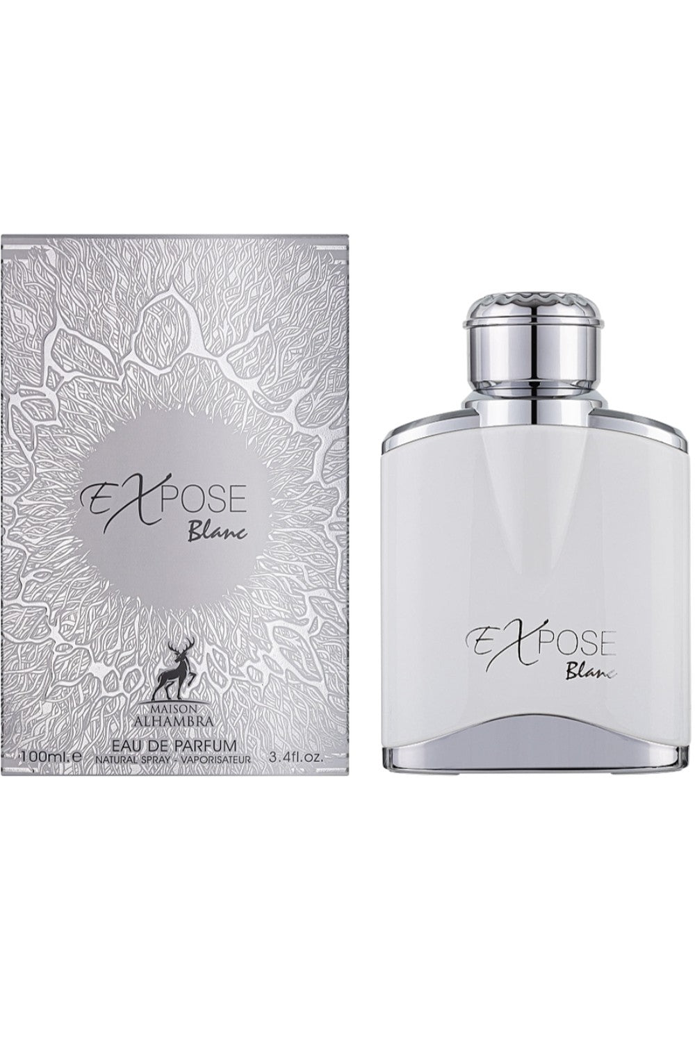 Eau de Parfum Expose Blanc ALHAMBRA 100mL - Maison Alhambra Perfumes Dubaï