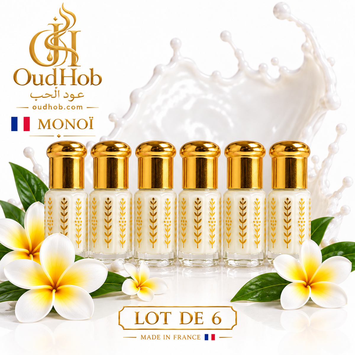 Musc Tahara Monoï – Musc Intime Sans Alcool 3 ml – OudHob | عود الحب