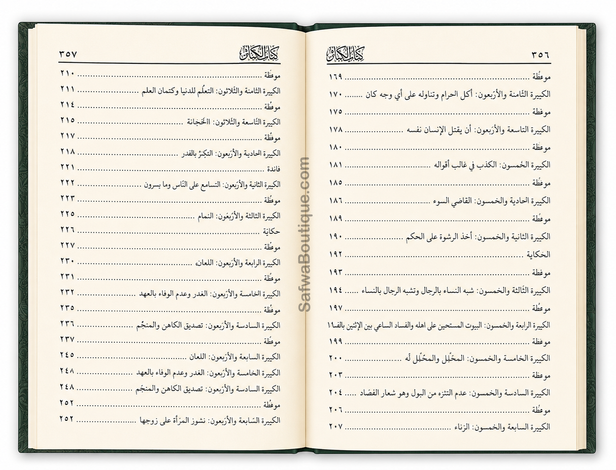 De Stora Synderna – Kommentar av Shaykh al-'Uthaymīn | شرح كتاب الكبائر الشيخ محمد بن صالح العثيمين