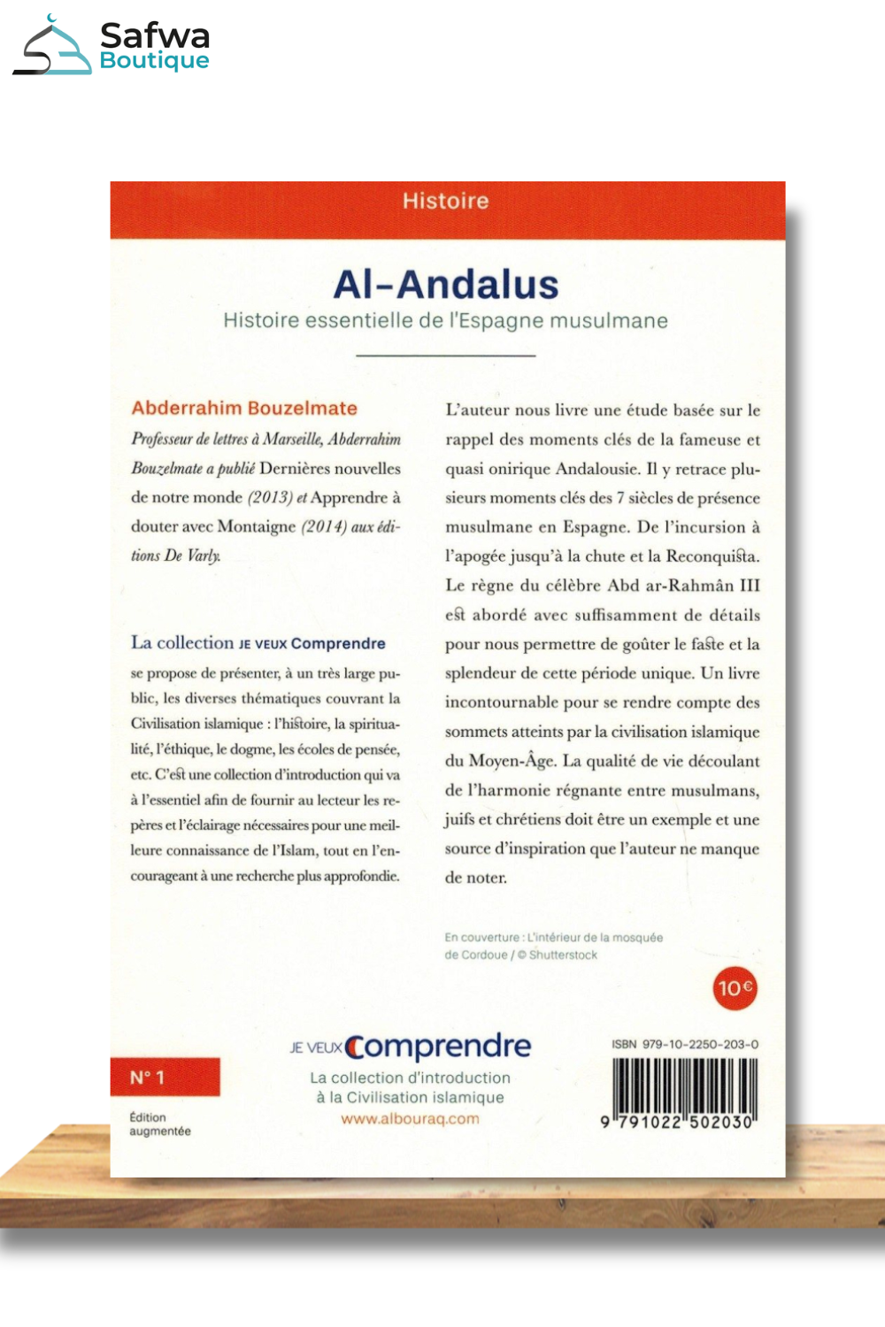 Al- Andalus : histoire essentielle de l'Espagne musulmane - Éditions Al-Bouraq