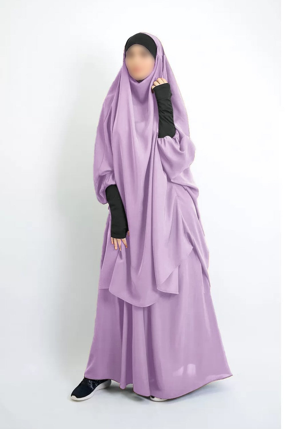 Jilbab Makkah 2 Pièces – Élégance et Légèreté | Moultazimoun