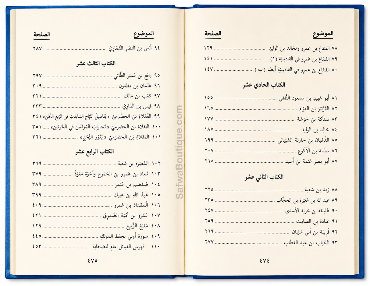 Ṣuwar min Ḥayāt aṣ-Ṣaḥābah – Coffret 3 Volumes, Abd ar-Rahmân Ra'fat al-Bâshâ | صور من حياة الصحابة – عبد الرحمن رأفت الباشا