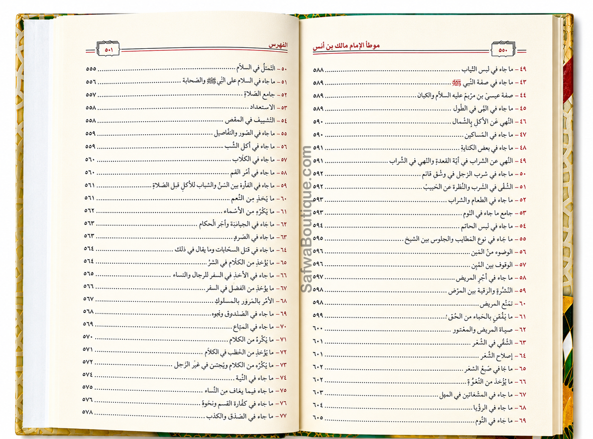 Al-Muwaṭṭaʾ de l'Imam Mālik ibn Anas – Texte vocalisé & Hadiths vérifiés | الموطأ للإمام مالك بن أنس