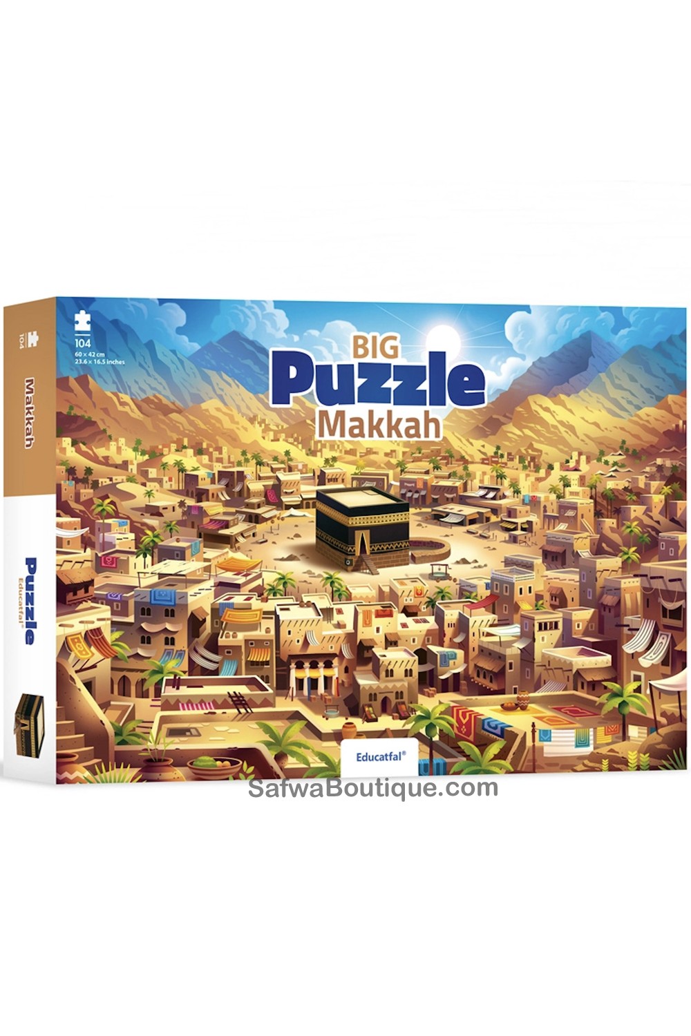 Big puzzle Makkah - 104 pièces - EDUCATFAL