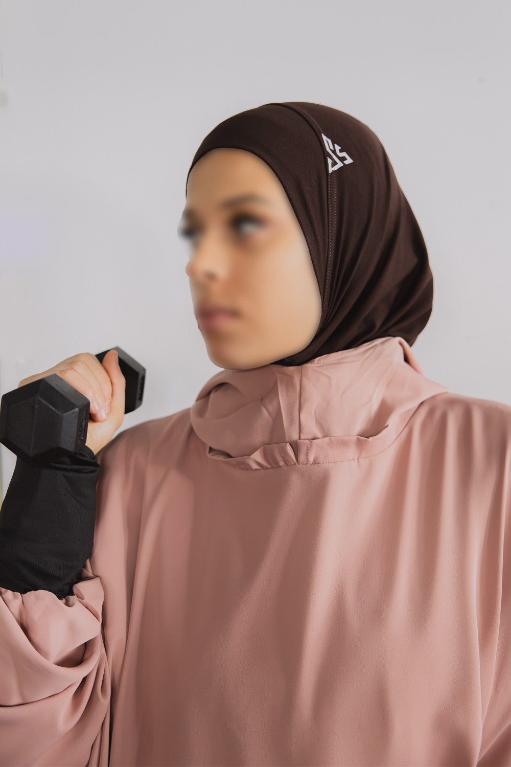 Hijab Sport Femme SafwaFlow™ – Respirant, Anti-Transpiration, Maintien Parfait, Confort Actif