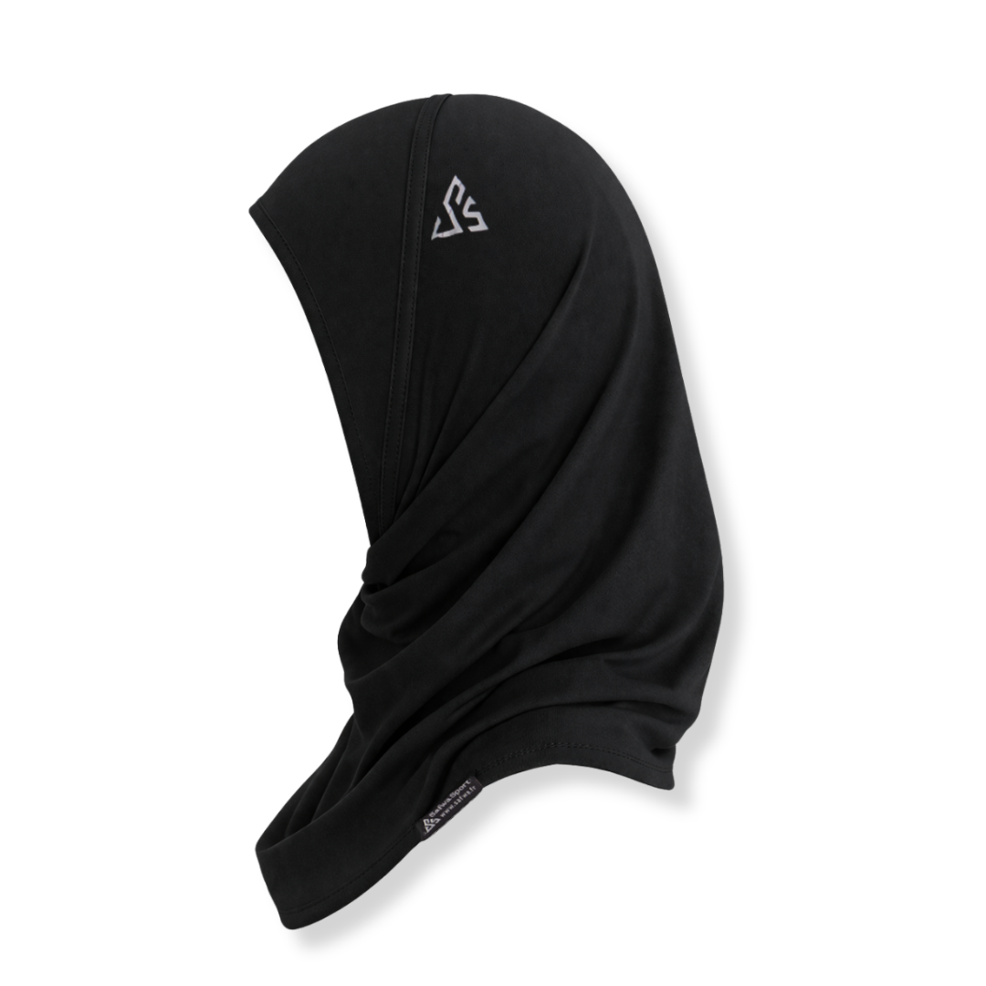 Hijab Sport Femme SafwaFlow™ – Respirant, Anti-Transpiration, Maintien Parfait, Confort Actif