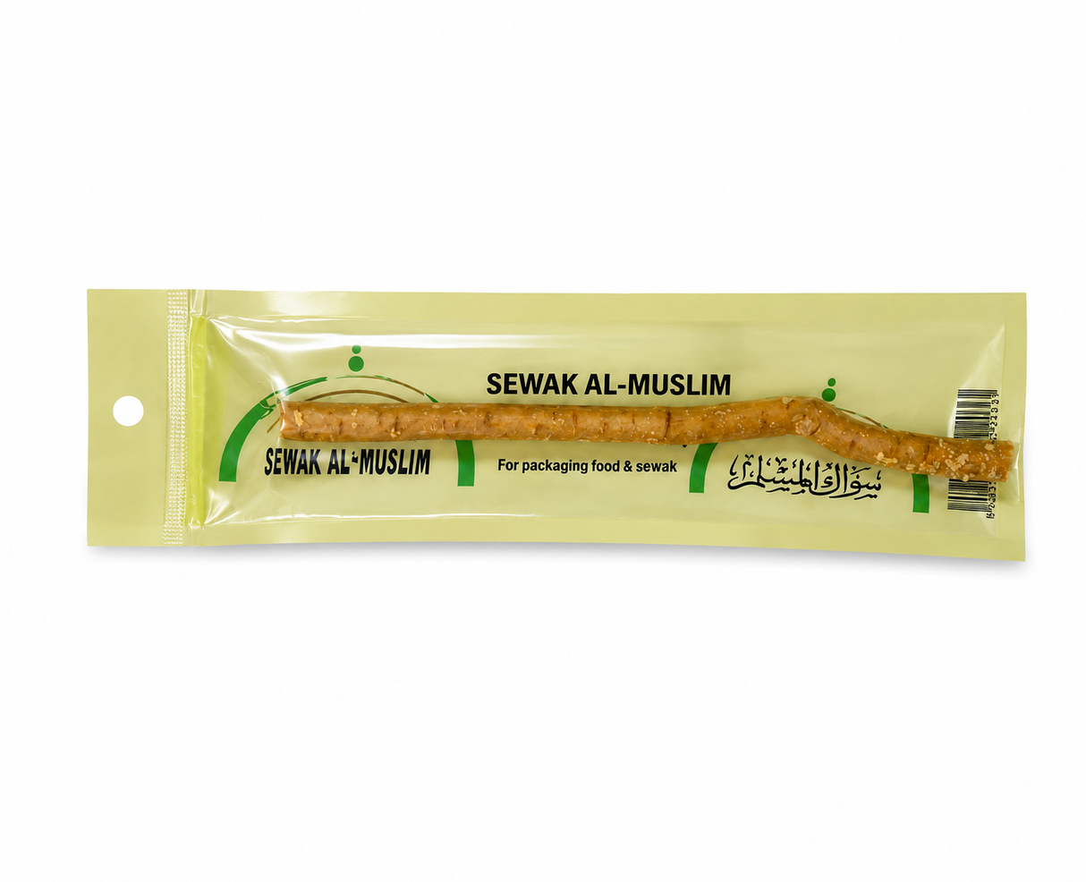 Natural Siwak (miswak) in the form of an arak stick - 100% Natural Toothbrush