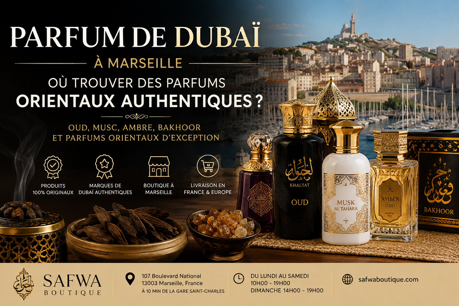 Parfum de Dubaï à Marseille : où trouver des parfums orientaux authentiques ?
