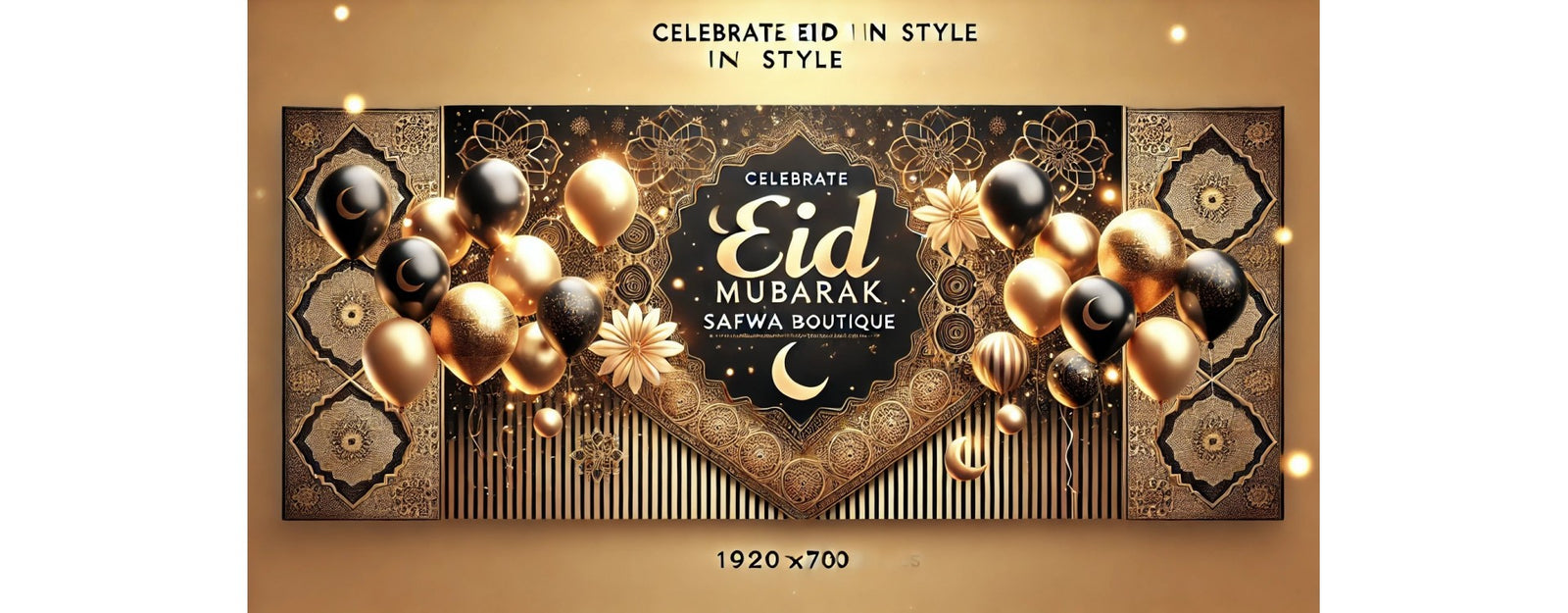 ? Sublimez Votre Fête avec des Ballons en Latex Eid Mubarak – La Tendance Décorative de 2025 !