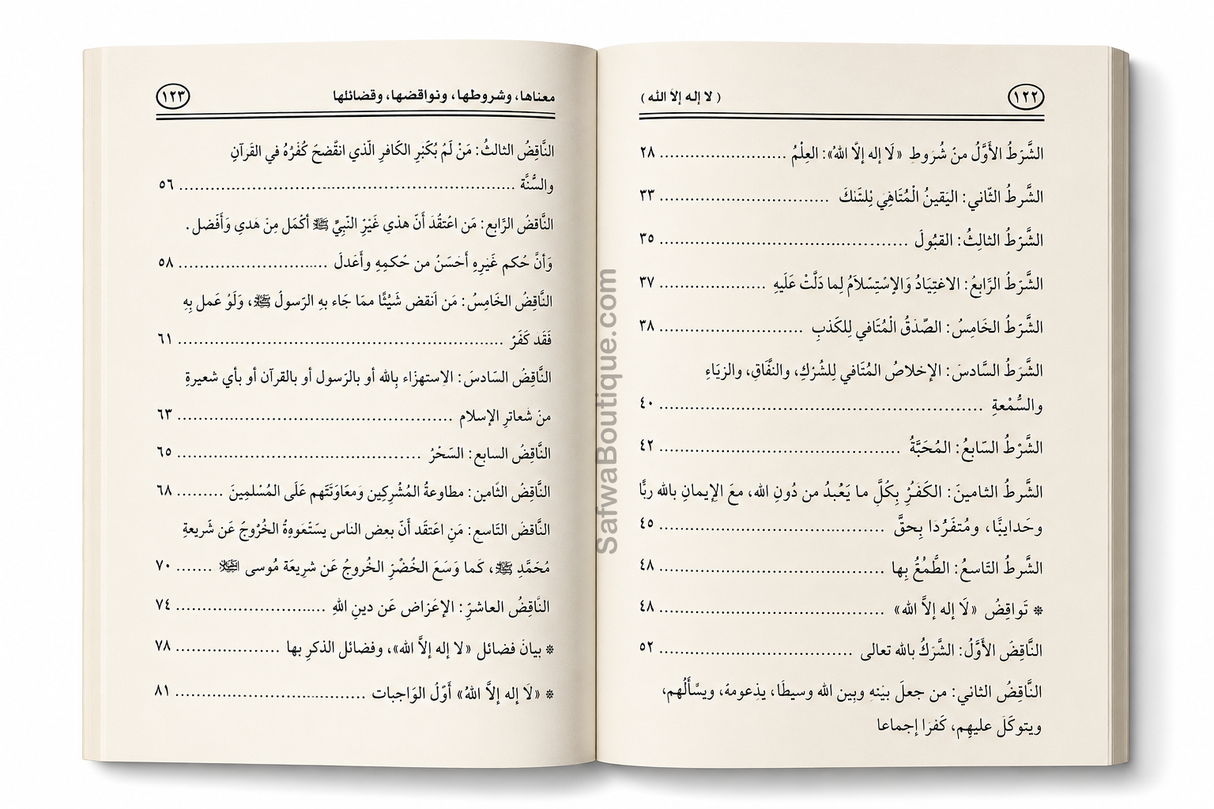 Lā Ilāha Illā Allāh – Sa signification, ses conditions, ses annulatifs et ses mérites | لا إله إلا الله معناها وشروطها ونواقضها وفضلها، الشيخ محمد سعيد رسلان