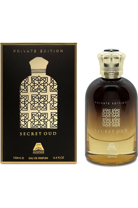 Oudh Al Anfar Eau de Parfum Secret Oudh 100ml - Oudh Al Anfar Dubaï