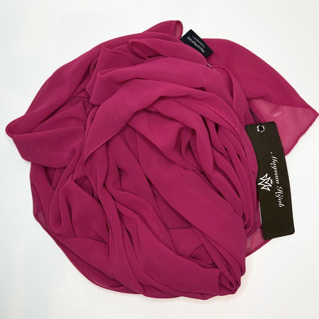 Hijab soie de Médine 205×75cm Foulard Maysam
