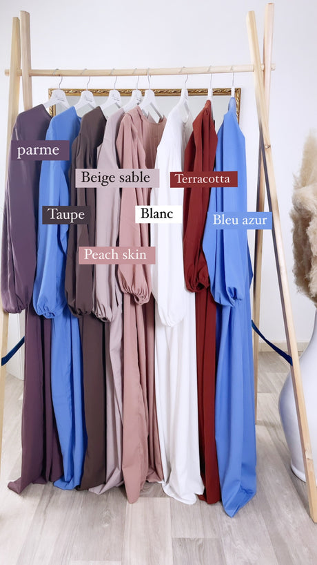 Abaya Russia Manches bouffantes - Dar Al Iman