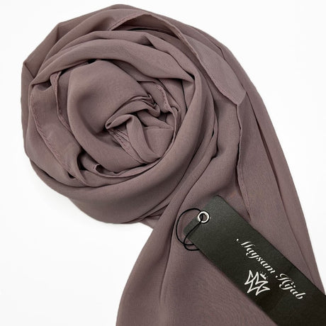 Hijab Mousseline Premium 180×70cm Châle Maysam