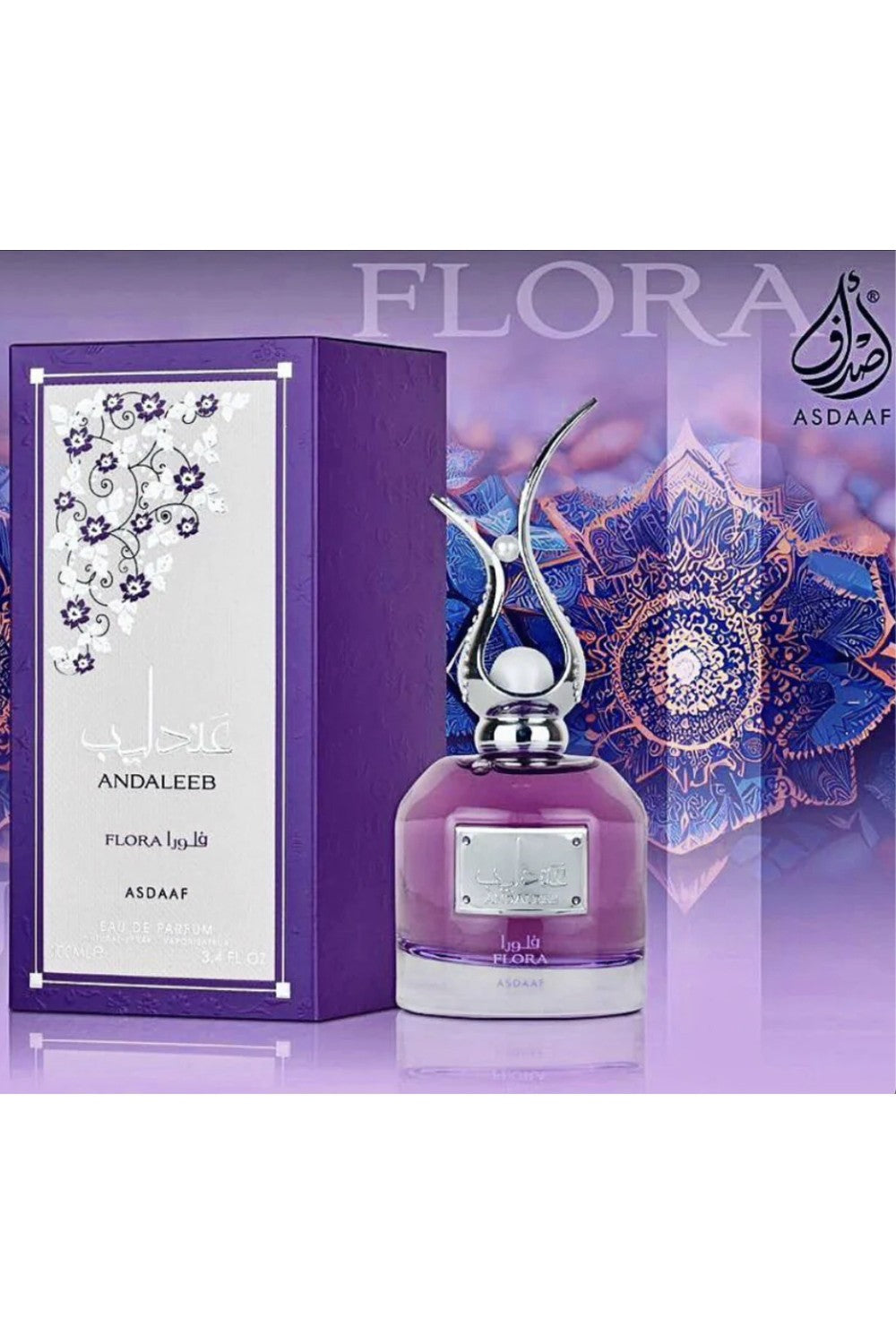 Eau de Parfum Andaleeb FLORA Asdaaf 100mL - ASDAAF Perfumes Dubaï