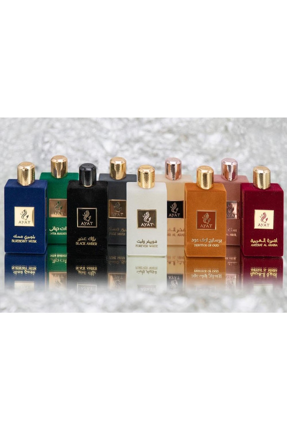 Eau de Parfum BLACK AMBER 100mL - AYAT Perfumes Dubaï