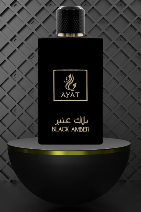 Eau de Parfum BLACK AMBER 100mL - AYAT Perfumes Dubaï