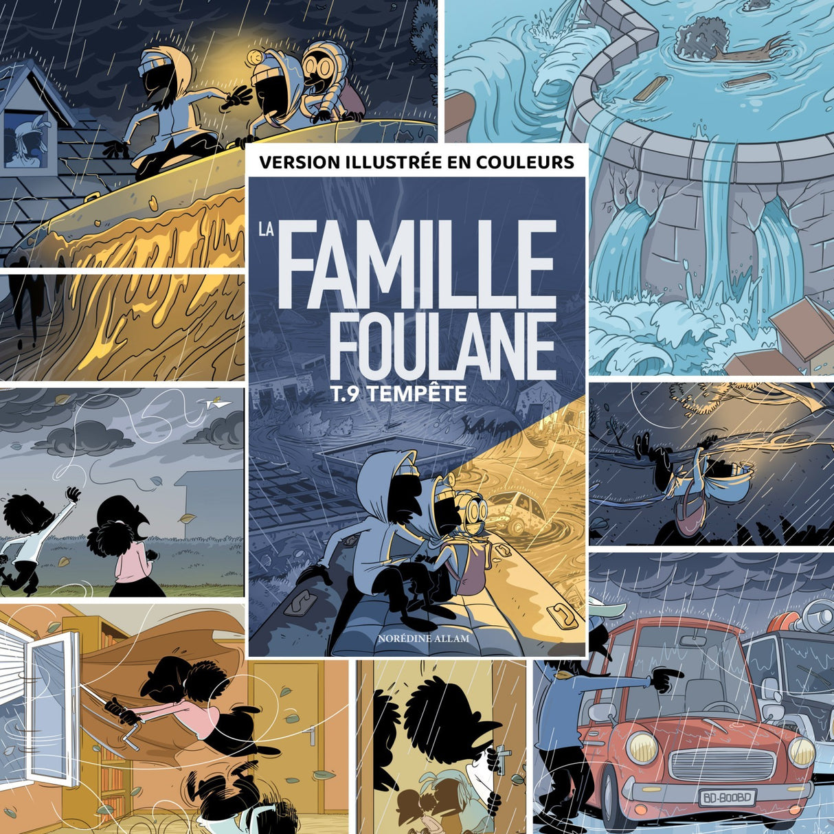 La Famille Foulane (Tome 9) : Tempête - Bdouin Éditions