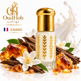 Musc Tahara Amber – Intieme Musk Alcoholvrij 3 ml – Gemaakt in Frankrijk – OudHob | عود الحب