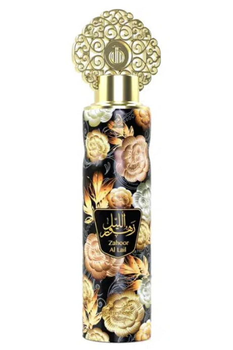 Parfum d'ambiance Zohoor Al Lail Air Freshener 300mL - My Perfumes Dubaï “Arabiyat”