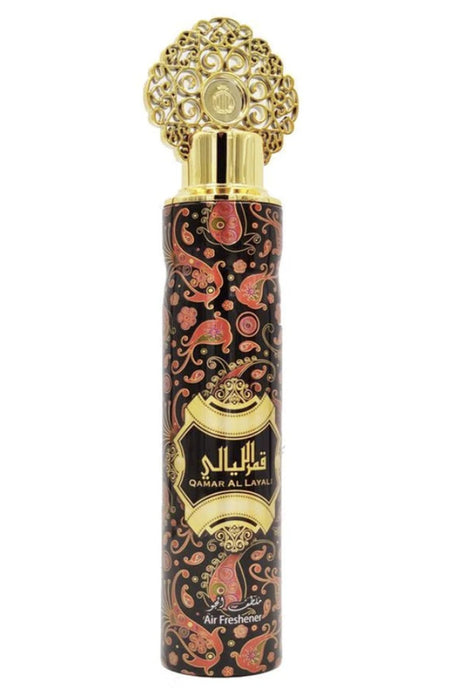 Parfum d'ambiance Qamar Al Layali Air Freshener 300mL - My Perfumes Dubaï “Arabiyat”
