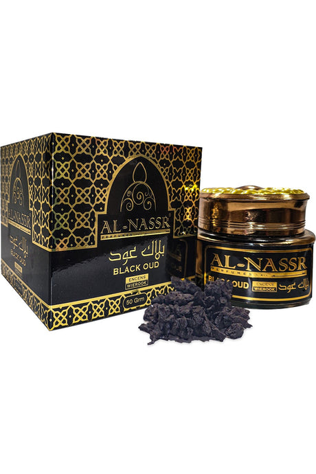 Bakhoor Encens Black Oud 50g Arabian Bukhoor - Al Nassr Dubaï