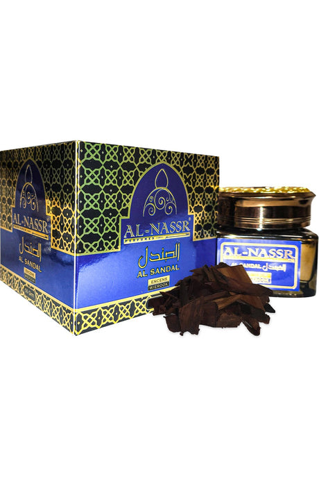 Bakhoor Encens Al Sandal 50g Arabian Bukhoor - Al Nassr Dubaï