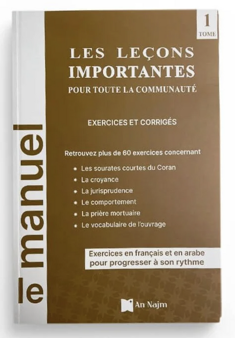 Pack les leçons importantes pour toute la communauté + exercices et corrigés - Éditions An Najm