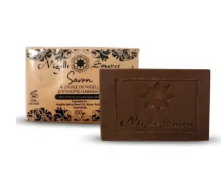 Savon 100% huile de Nigelle Habachiya d'Ethiopie 100g - Nigelle Source