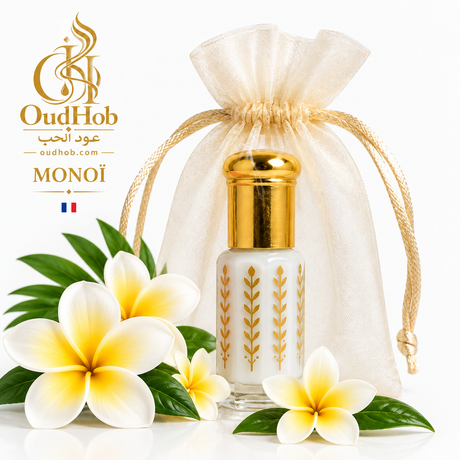 Musc Tahara Monoï – Musc Intime Sans Alcool 3 ml – OudHob | عود الحب