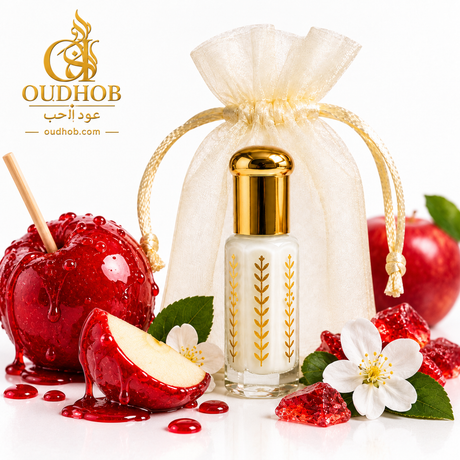 Musc Tahara Pomme d’Amour – Musc Intime Sans Alcool 3 ml – OudHob | عود الحب