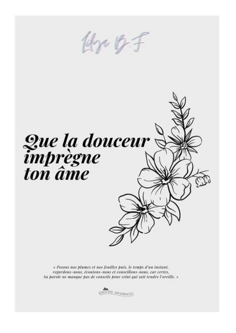 Que La Douceur Imprègne Ton Âme - Editions AKHAWATES