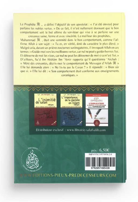 Le bon comportement, De Cheikh Raslan - Éditions Les Pieux Prédécesseurs