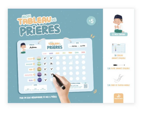 Mon Tableau De Prières - EDITION DeeniLearn