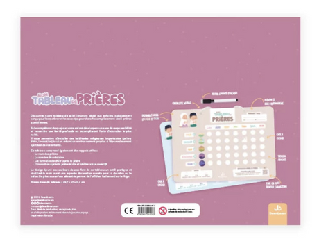 Mon Tableau De Prières - EDITION DeeniLearn