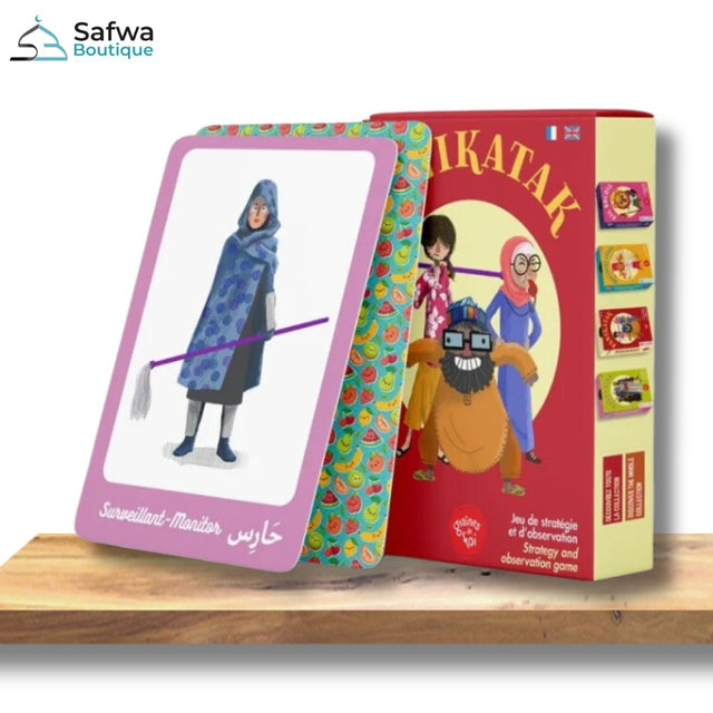 PanikAtak - Jeu De Stratégie Et D'observation (Français - Anglais - Arab) - ÉDITION Graine de foi