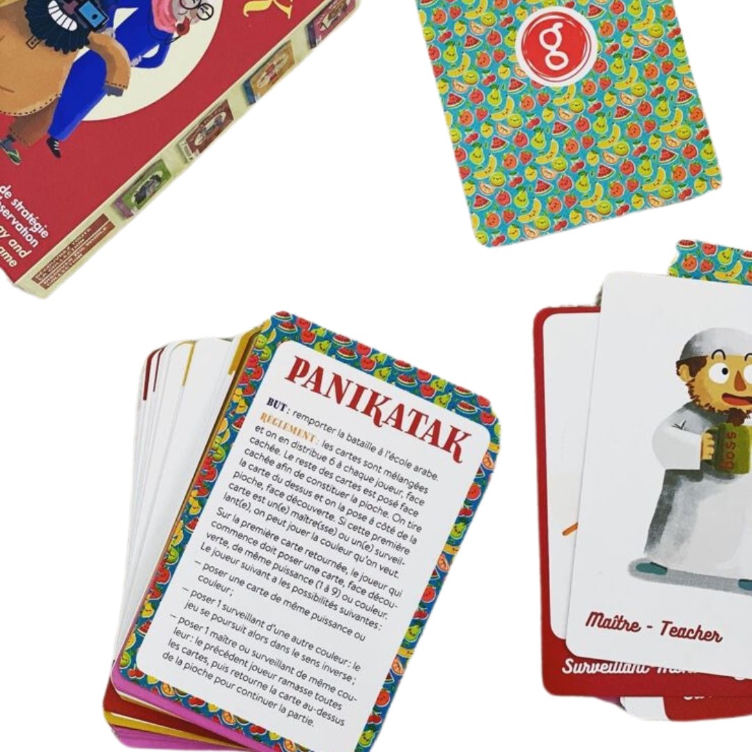 PanikAtak - Jeu De Stratégie Et D'observation (Français - Anglais - Arab) - ÉDITION Graine de foi