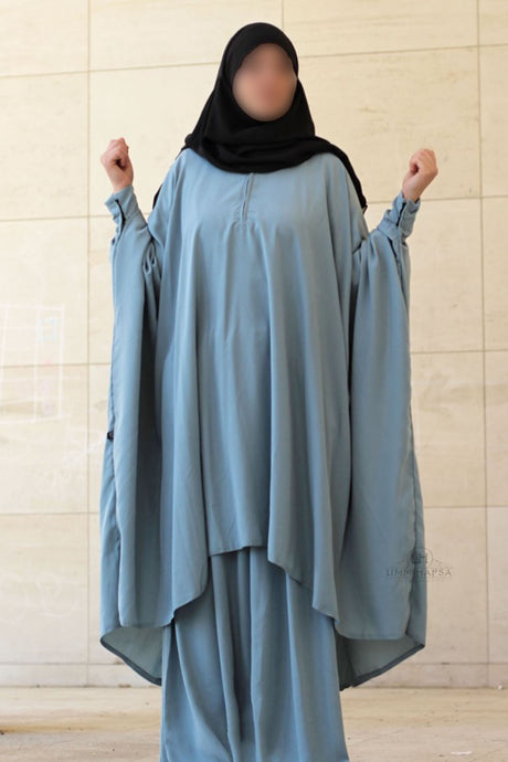 Abaya 2 pièces à clips Umm Hafsa