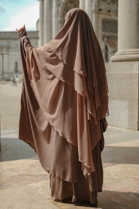 Abaya 2 pièces à clips Umm Hafsa