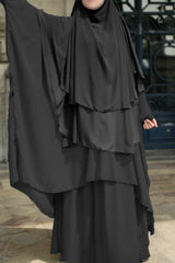 Abaya 2 pièces à clips Umm Hafsa