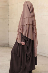 Abaya 2 pièces à clips Umm Hafsa