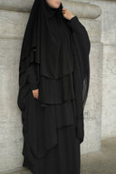 Abaya 2 pièces à clips Umm Hafsa