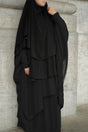 Abaya 2 pièces à clips Umm Hafsa