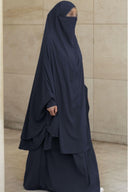 Jilbab Amira 2 voiles Umm Hafsa