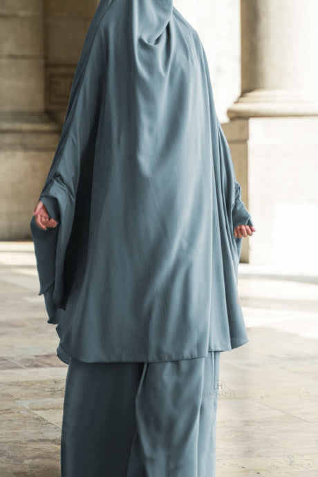 Jilbab Amira 2 voiles Umm Hafsa