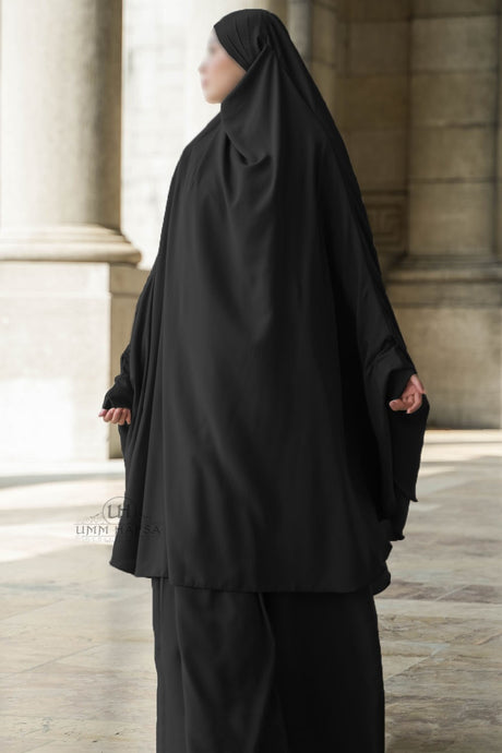 Jilbab Amira 2 voiles Umm Hafsa