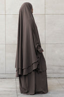 Jilbab Amira 2 voiles Umm Hafsa