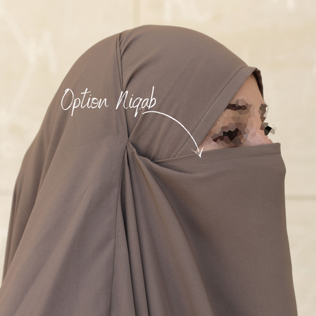 Khimar & Niqab papillon Umm Hafsa